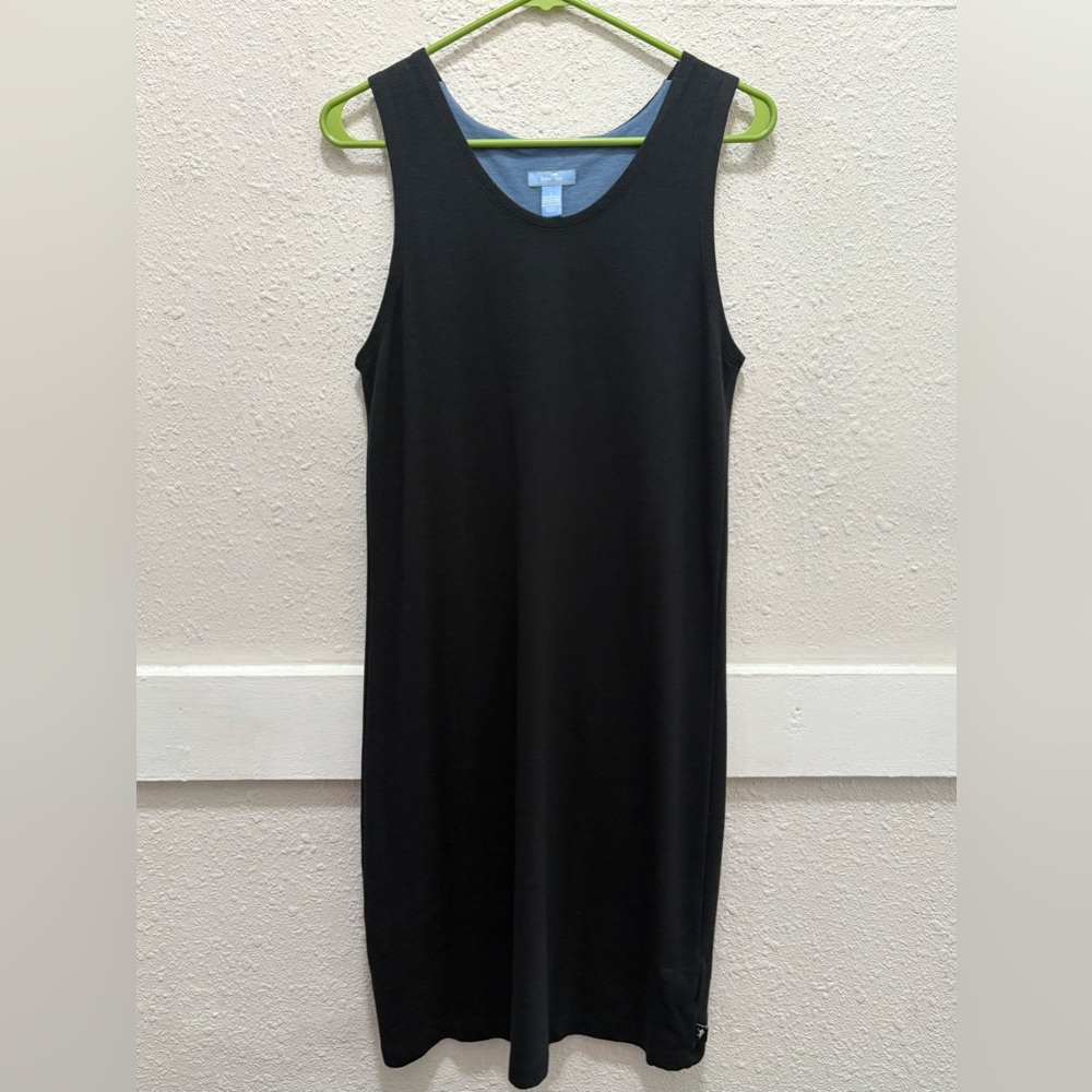 Horny Toad (Toad & Co) Black Scoop Neck Sleeveless Dress Medium